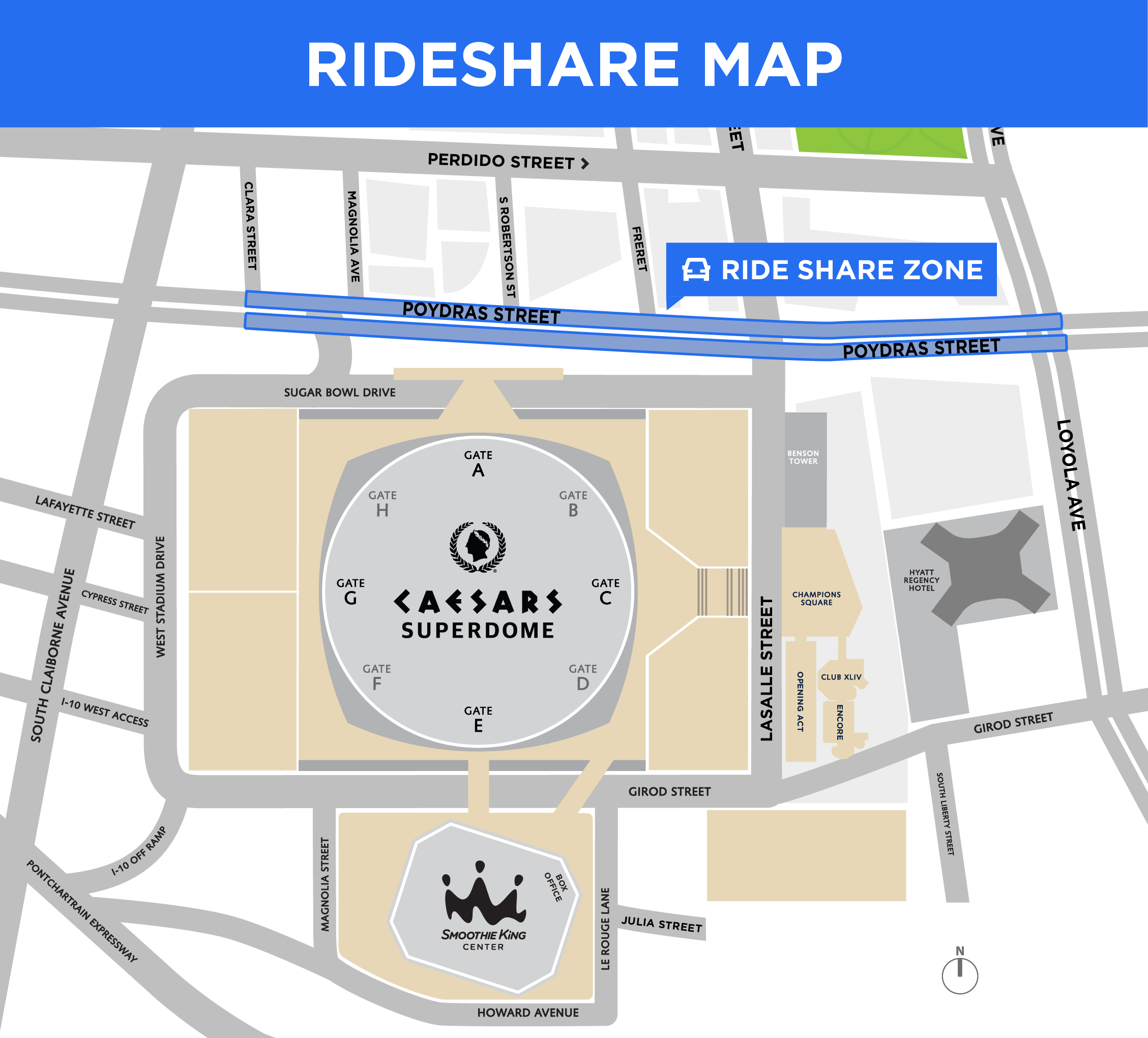 RIDESHARE MAP